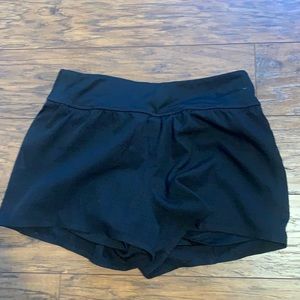 black nike shorts